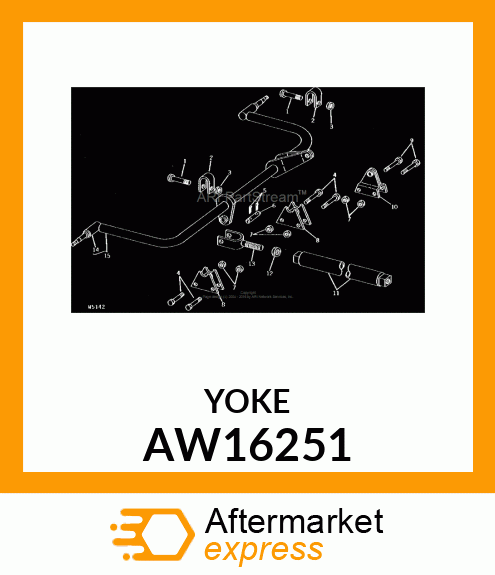 CLEVIS ASSY RH AW16251