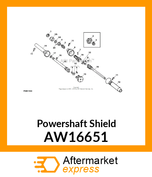 Powershaft Shield AW16651