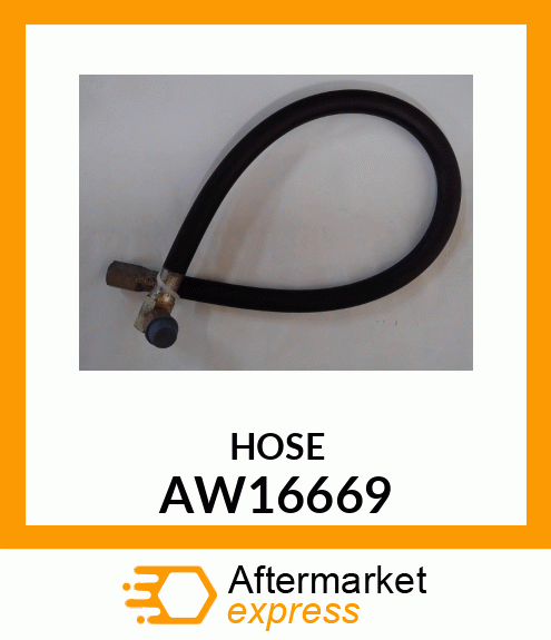 HOSE, HYDRAULIC (.375" X 29") AW16669