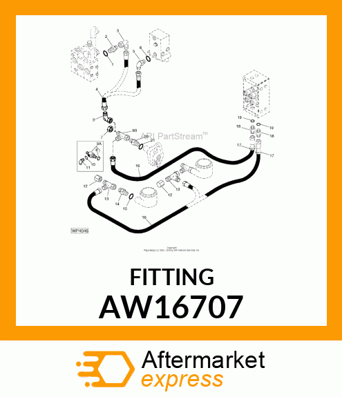 UNION FITTING, UNION FITTING AW16707