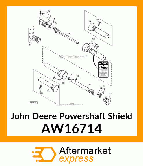 POWERSHAFT SHIELD INNER AW16714