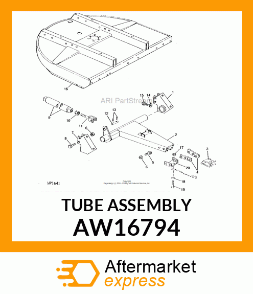 TUBE ASSEMBLY AW16794