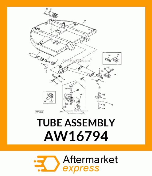 TUBE ASSEMBLY AW16794