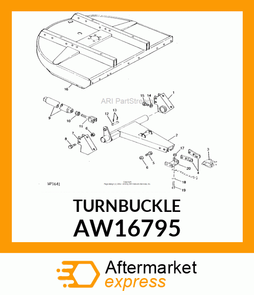 Turnbuckle AW16795