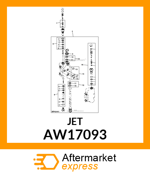 PRESSURE RELIEF VALVE, RELIEF KIT AW17093