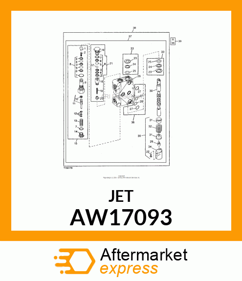 PRESSURE RELIEF VALVE, RELIEF KIT AW17093