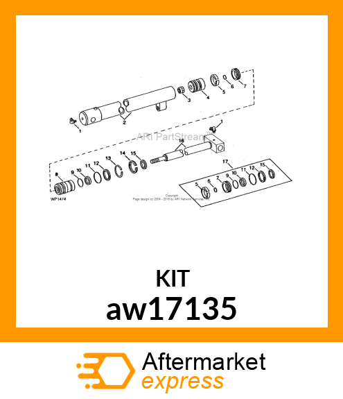 KIT, SEAL REPAIR aw17135