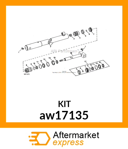 KIT, SEAL REPAIR aw17135