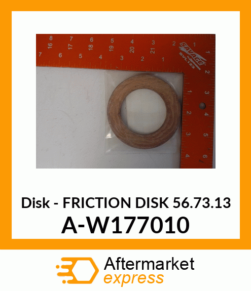 Disk - FRICTION DISK 56.73.13 A-W177010