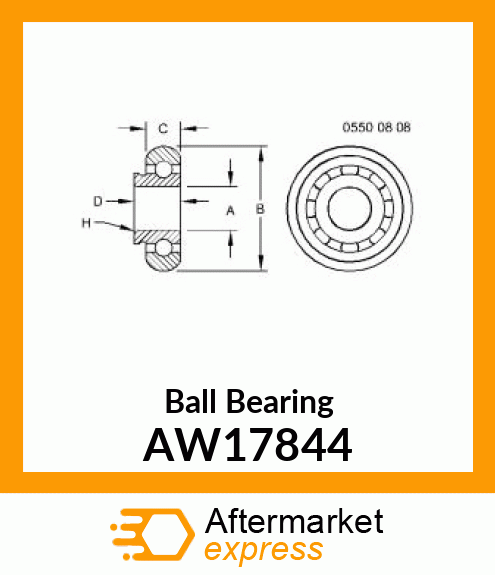 Ball Bearing AW17844