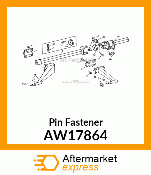 Pin Fastener AW17864