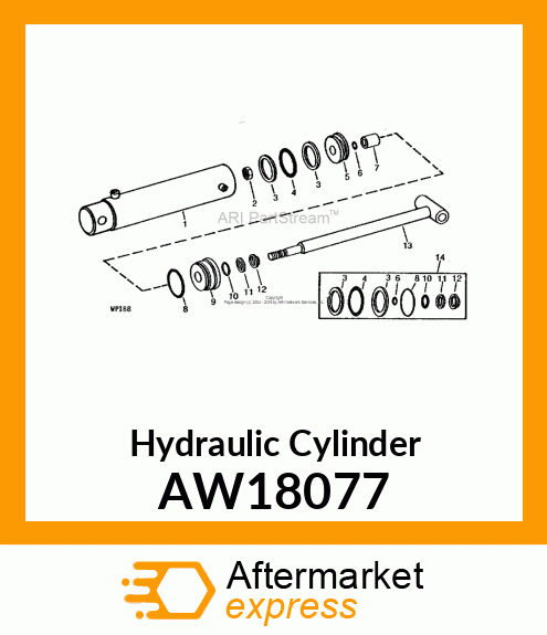 Hydraulic Cylinder AW18077