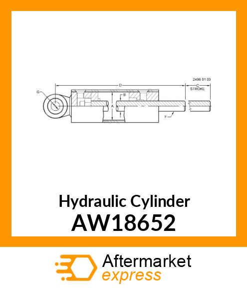 Hydraulic Cylinder AW18652