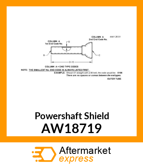 Powershaft Shield AW18719