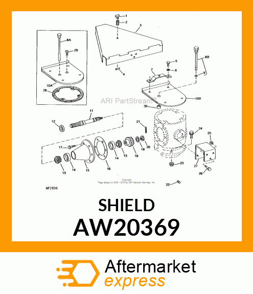 Shield Asm AW20369