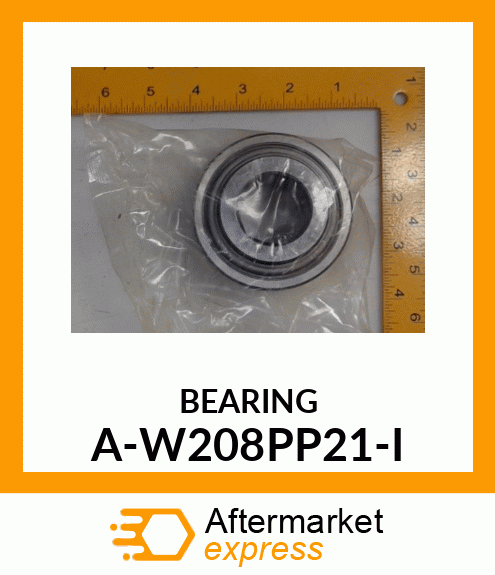 Cylindrical Roller Bearing - DISC BRG.; HEX BORE, PL A-W208PP21-I