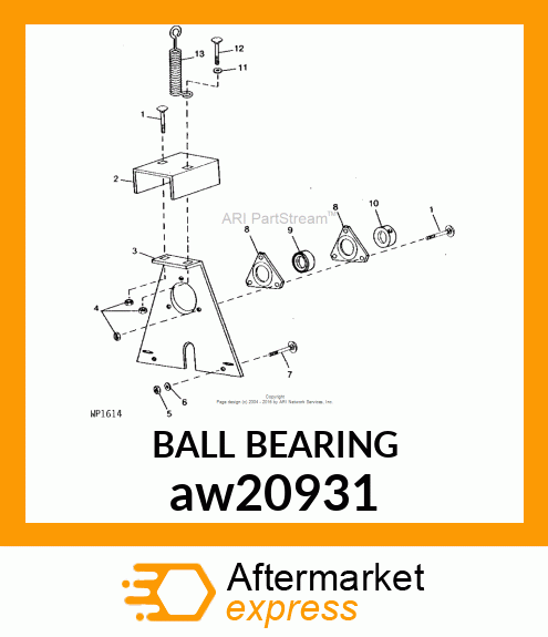 BALL BEARING aw20931