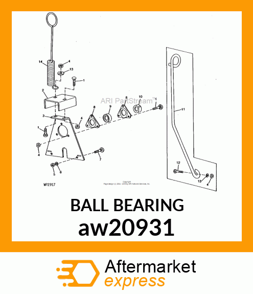 BALL BEARING aw20931