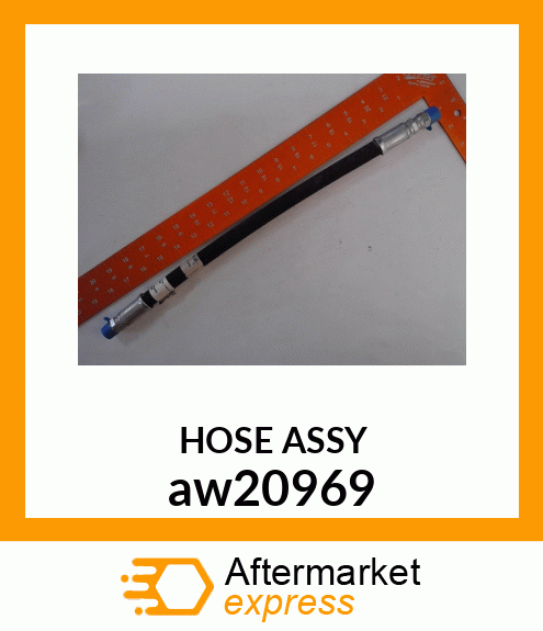 HOSE, HYDRAULIC (9.52 X 485 MM) aw20969