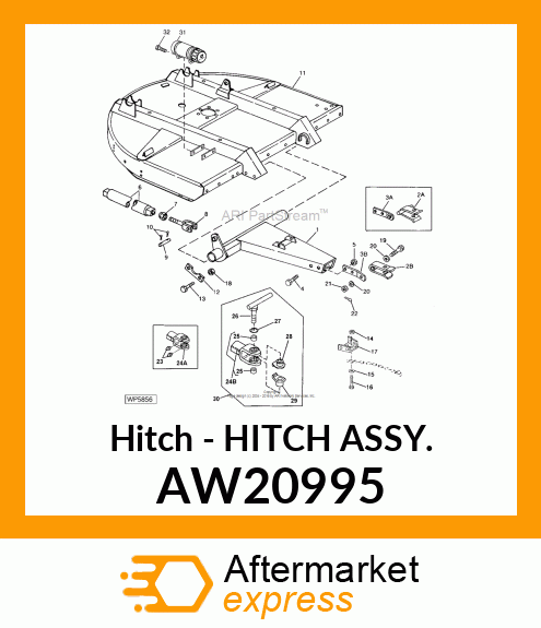Hitch - HITCH ASSY. AW20995
