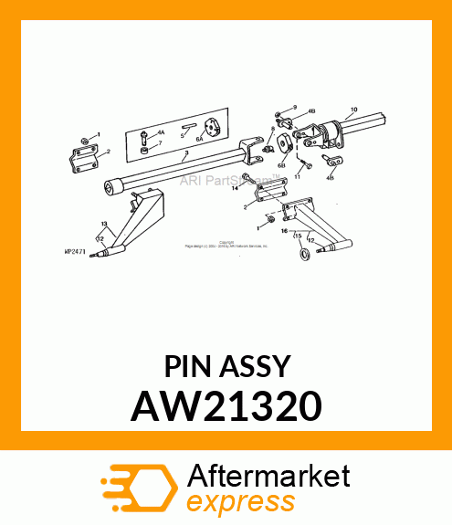 PIN ASSY AW21320