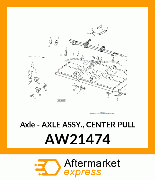 Axle AW21474