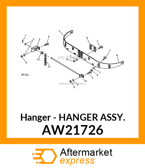 Hanger Asm AW21726