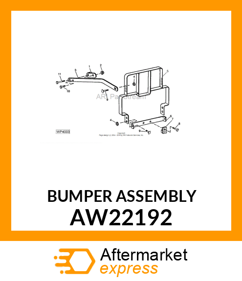 BUMPER ASSEMBLY AW22192