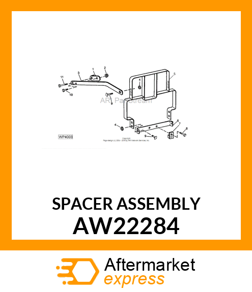 SPACER ASSEMBLY AW22284