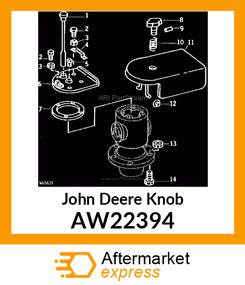 KNOB ASSY AW22394