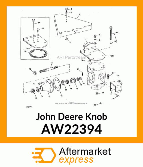 KNOB ASSY AW22394