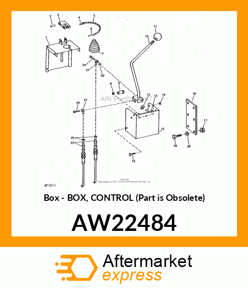 Box - BOX, CONTROL (Part is Obsolete) AW22484