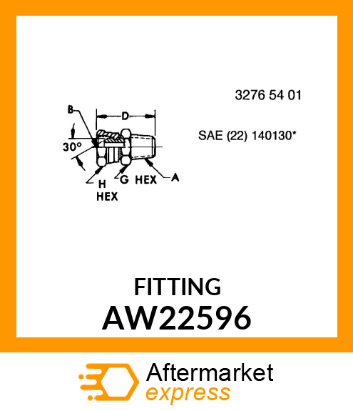 Adapter Fitting AW22596