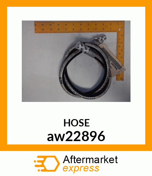 HOSE, HYDRAULIC (9.52 X 1100 MM) aw22896