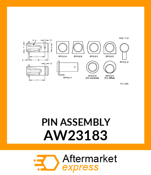 PIN ASSEMBLY AW23183