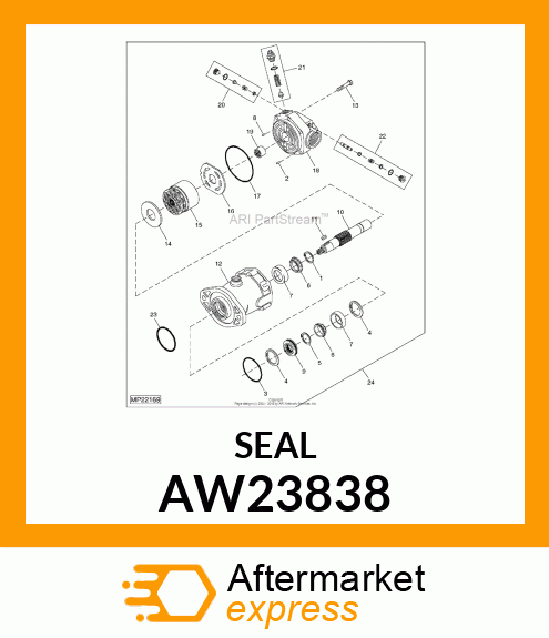 KIT, SEAL REPAIR AW23838