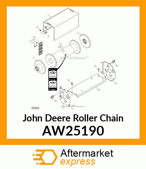 ROLLER CHAIN AW25190