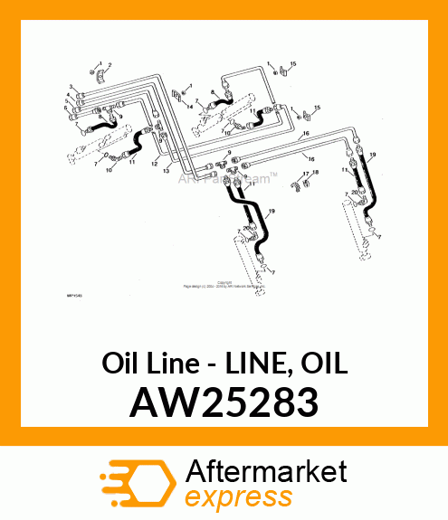 Oil Line - LINE, OIL AW25283