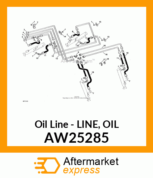 Oil Line - LINE, OIL AW25285