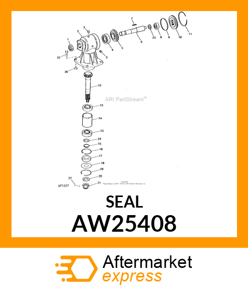 SEAL, OIL AW25408
