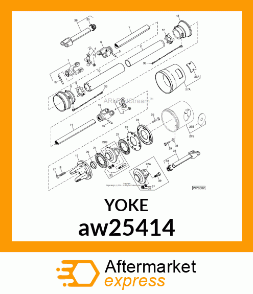 YOKE 1.375 aw25414