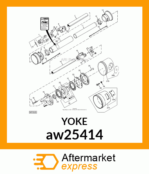 YOKE 1.375 aw25414