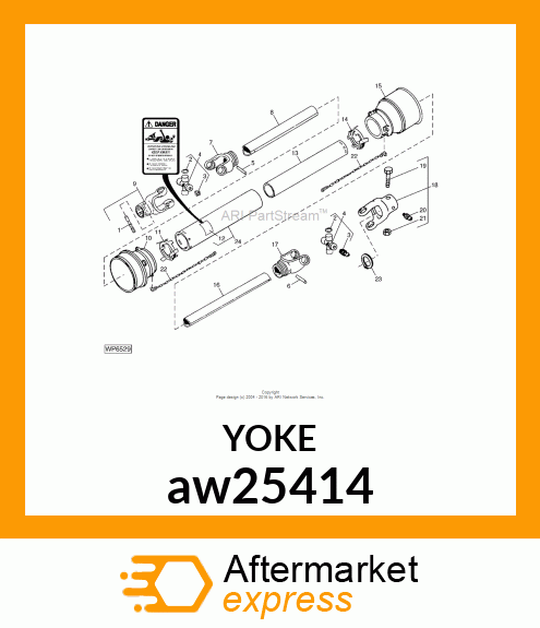 YOKE 1.375 aw25414