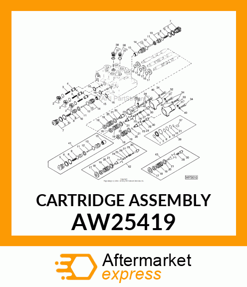 CARTRIDGE ASSEMBLY AW25419