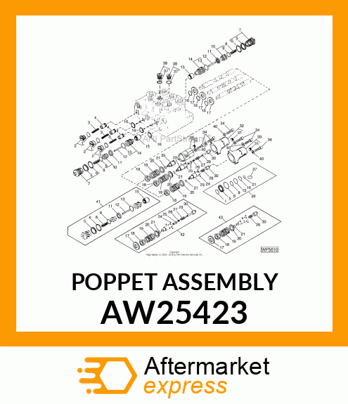 POPPET ASSEMBLY AW25423