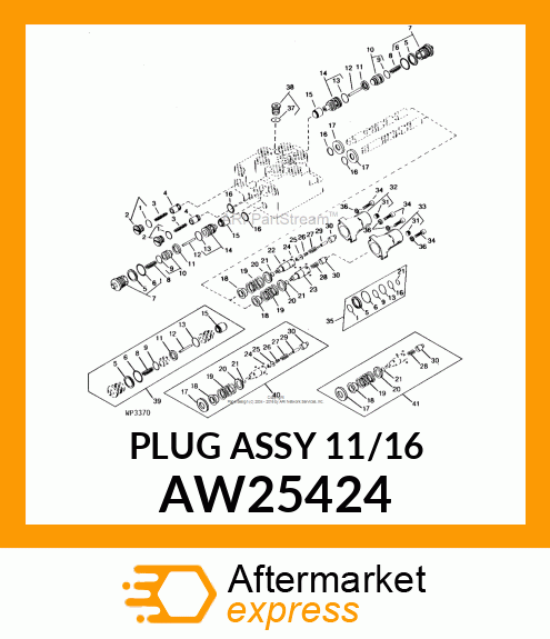 PLUG ASSY 11/16 AW25424