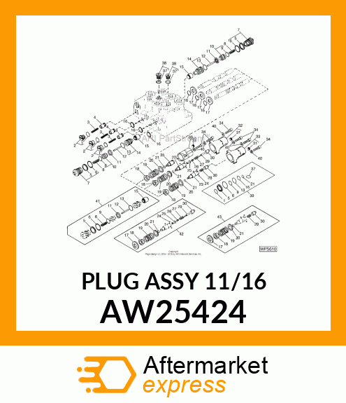 PLUG ASSY 11/16 AW25424