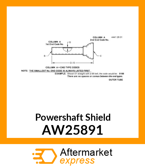 Powershaft Shield AW25891