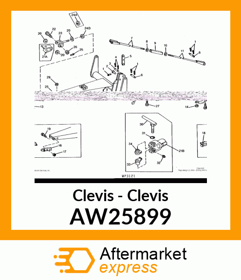 Clevis AW25899