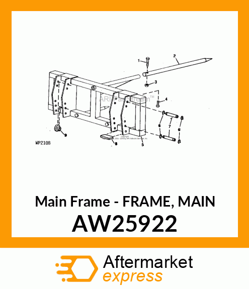 Main Frame - FRAME, MAIN AW25922